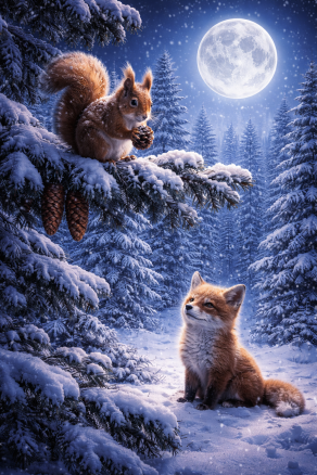 In ogni angolo della natura.. anche il più freddo..si nasconde una storia...Questa è la mia!