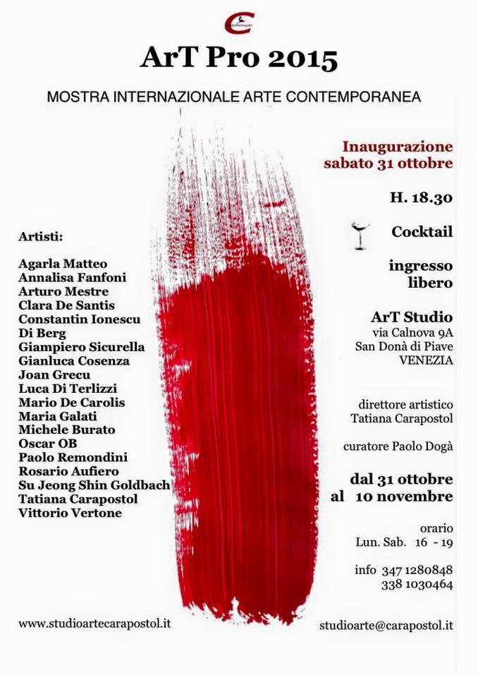ArT Pro 2015 mostra  internazionale d’arte contemporanea 