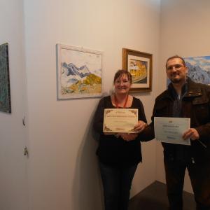 Artista Fabio Battipaglia partecipa con due opere alla Fiera d'Arte di Genova 2019