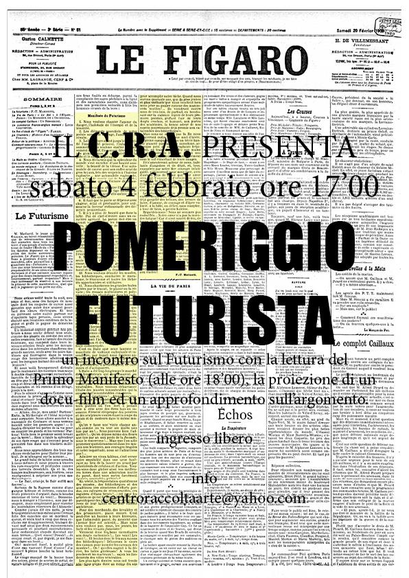 POMERIGGIO FUTURISTA