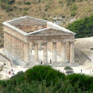 Italia. Sicilia, Trapani blu e sale