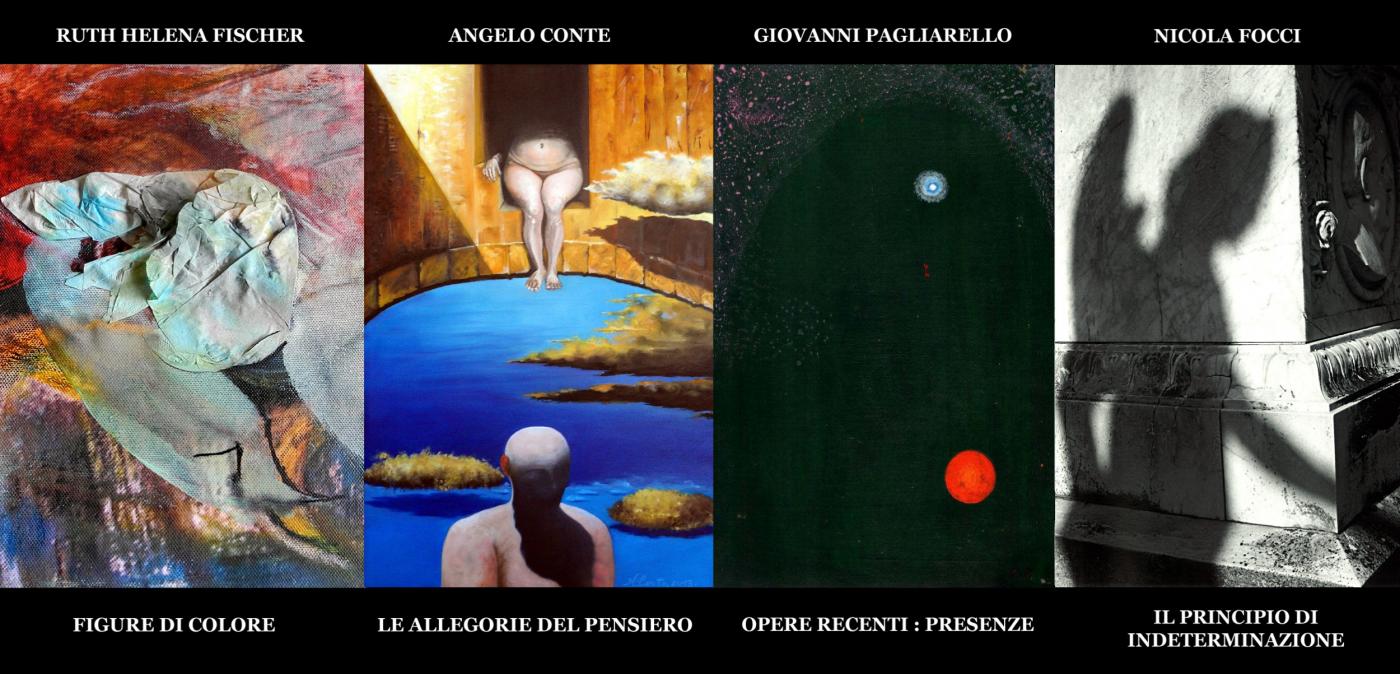 Solo exhibition by G. Pagliarello, A. Conte, R.H Fischer, N. Focci