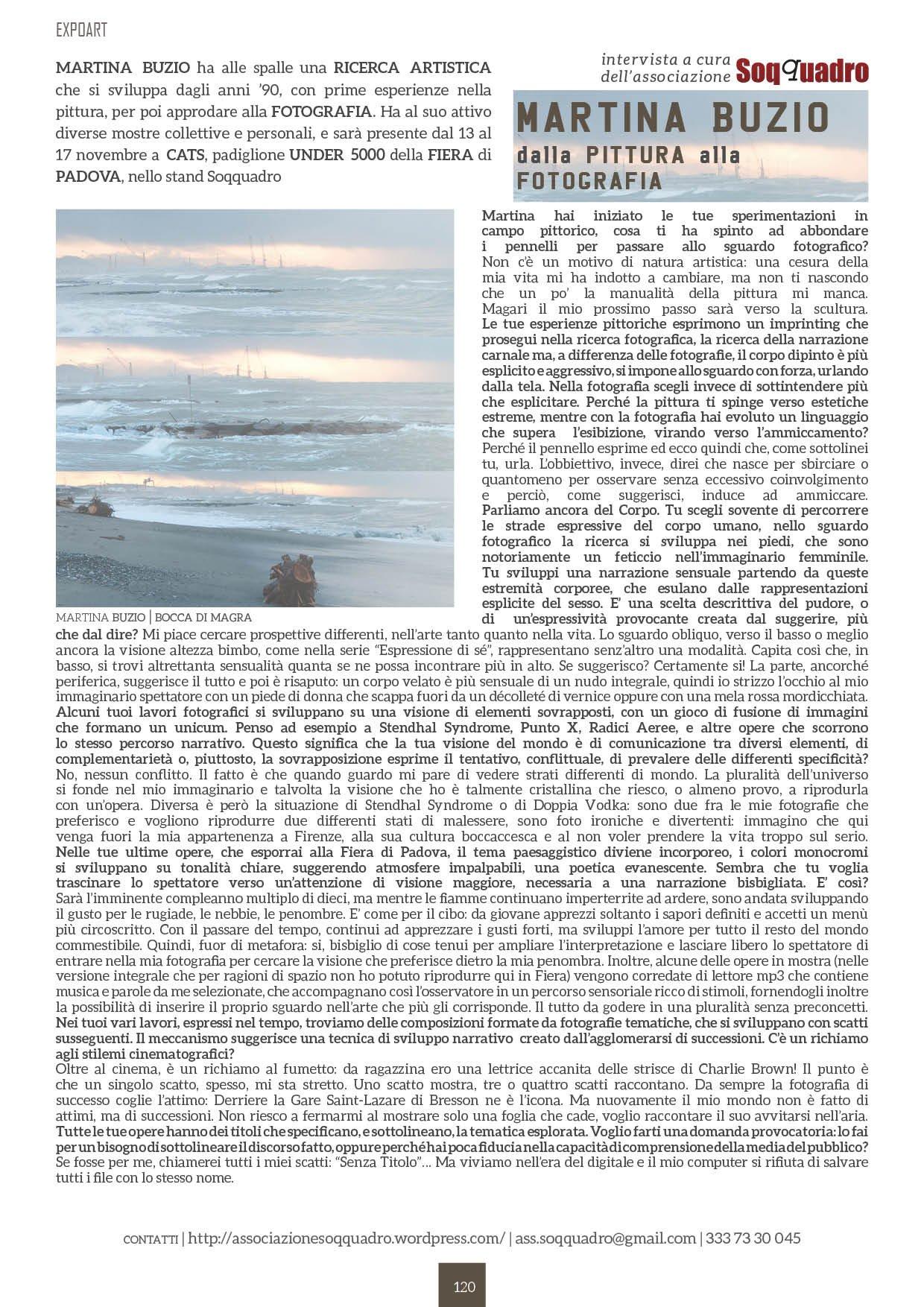 Intervista a Martina Buzio Intervista a Martina Buzio