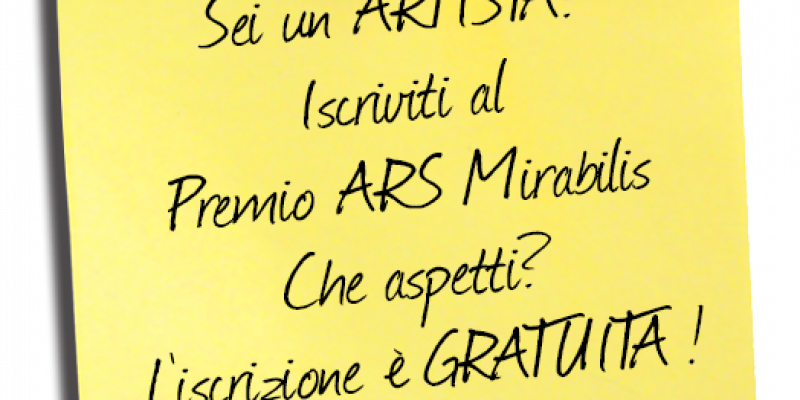 Premio Ars Mirabilis Premio Ars Mirabilis