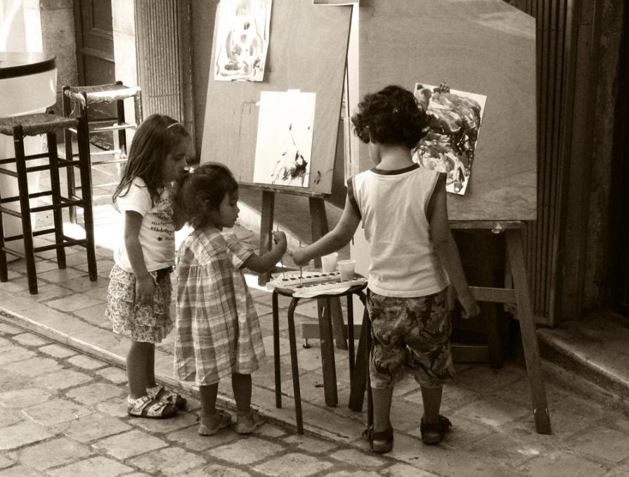 Piccoli pittori crescono