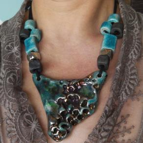 composizione RAKU - collana