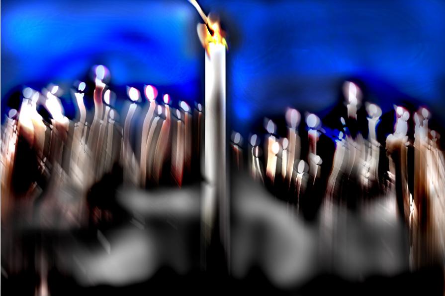 la vita accende la morte,la morte attende la vita,in ognuno di noi scocca la fiamma della vita creata per spegnersi..ma lo spegnersi è condizione indi