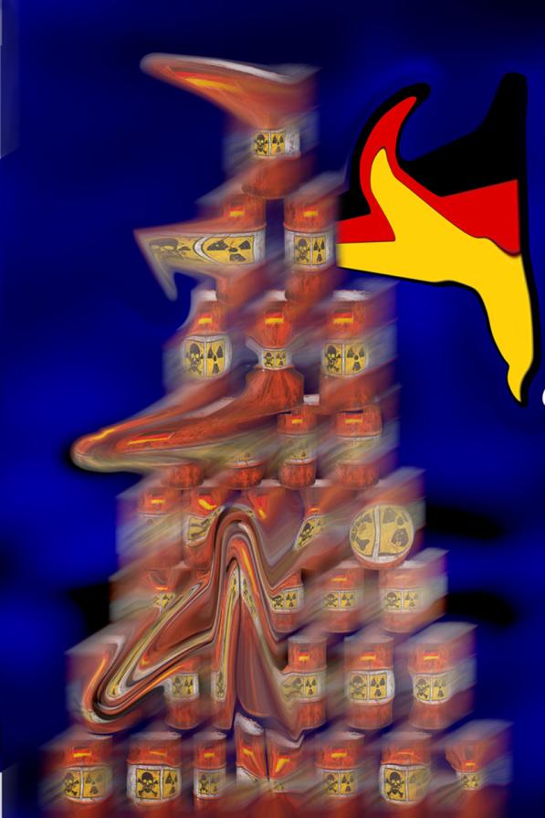 create sporcizia eterna per produrre una produzione industriale  sporca,