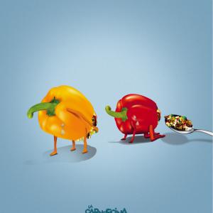 LA CARNEFICINA VEGETARIANA - PEPERONI