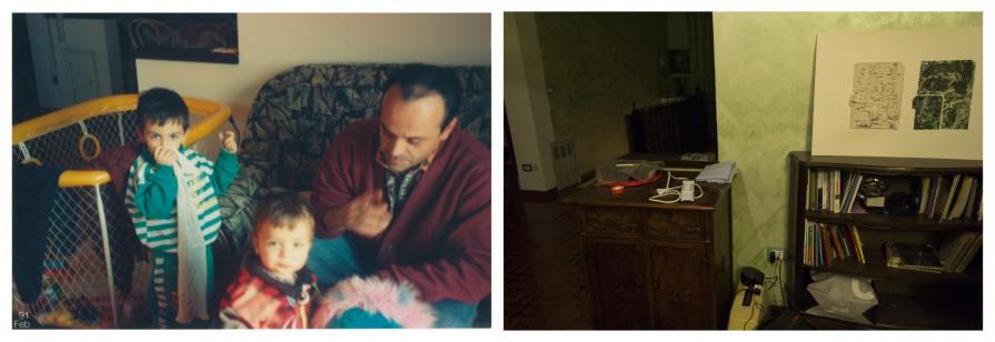 when i was back there here