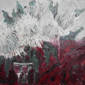 White Chrysanthemums