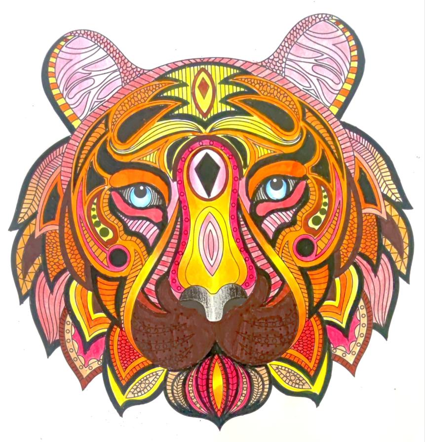 Lascia che il tuo spirito sia come quello della tigre: potente, vigile e libero !!!