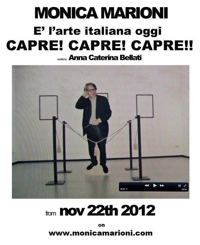 E' l'arte italiana oggi CAPRE! CAPRE! CAPRE!!