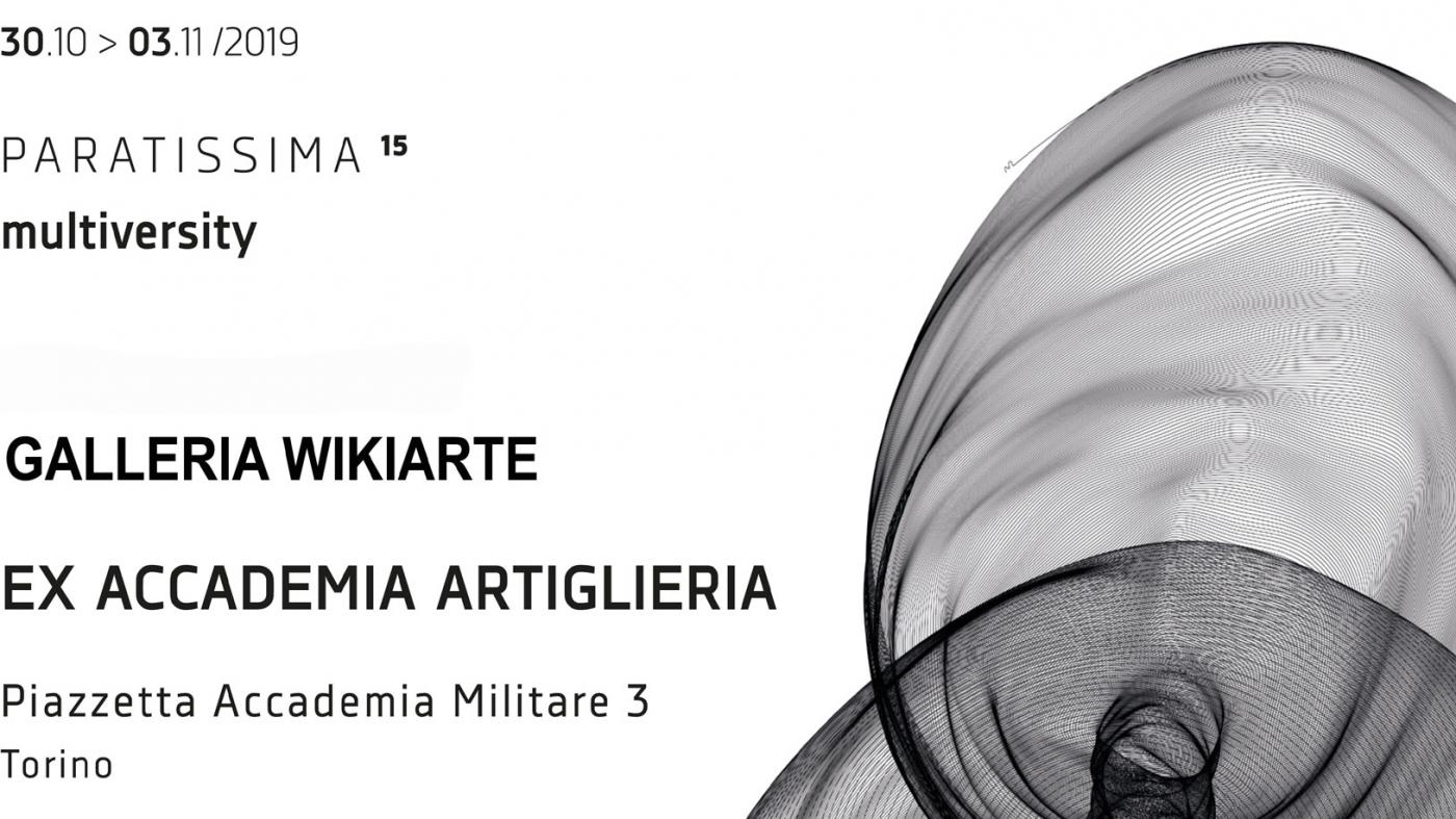 Wikiarte Gallery - Paratissima Torino Fair from October 30th to November 3rd 2019