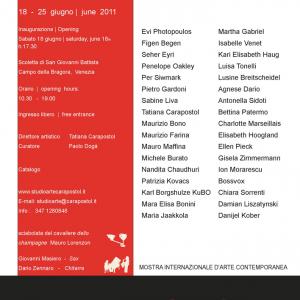 VENEZIA PROJECT 2011