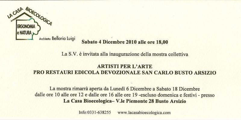 " ARTISTI PER L'ARTE" " ARTISTI PER L'ARTE"