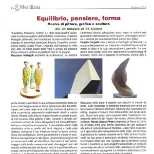 ULTIMA MOSTRA ALLA MERIDIANA di MODENA ..poi pausa estiva.