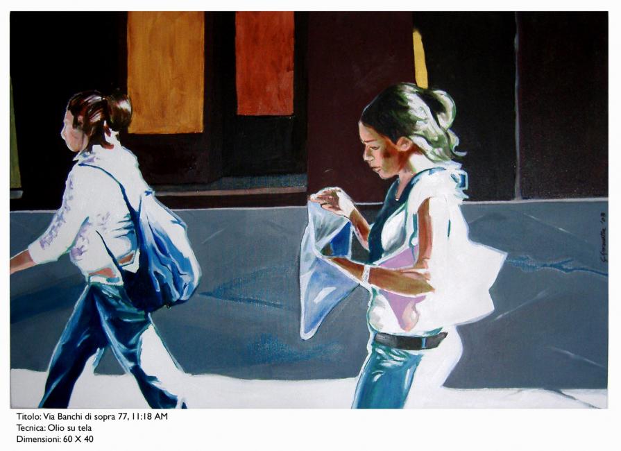 Via Banchi di sopra 77, 11:18 AM