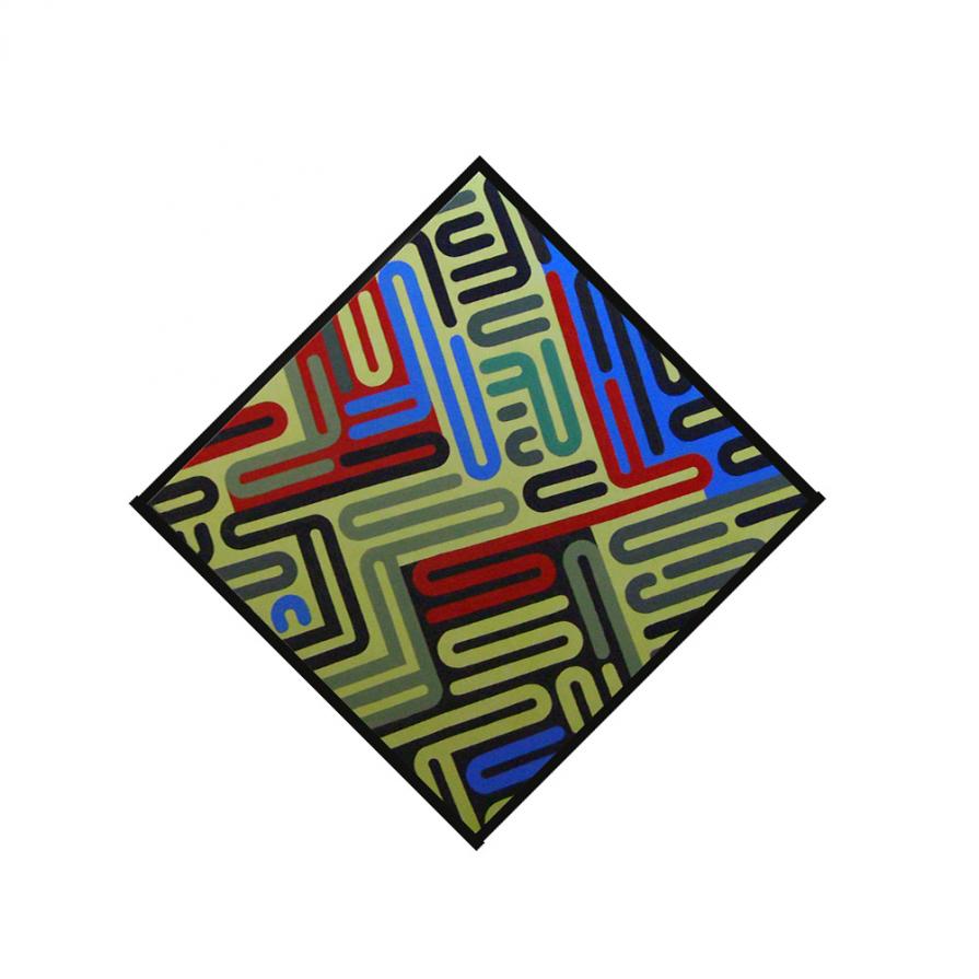 Relais elettronico  olio su tela   70x70   2009