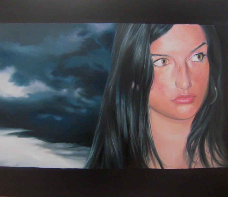 La dea della tempesta (ritratto a Giorgia)