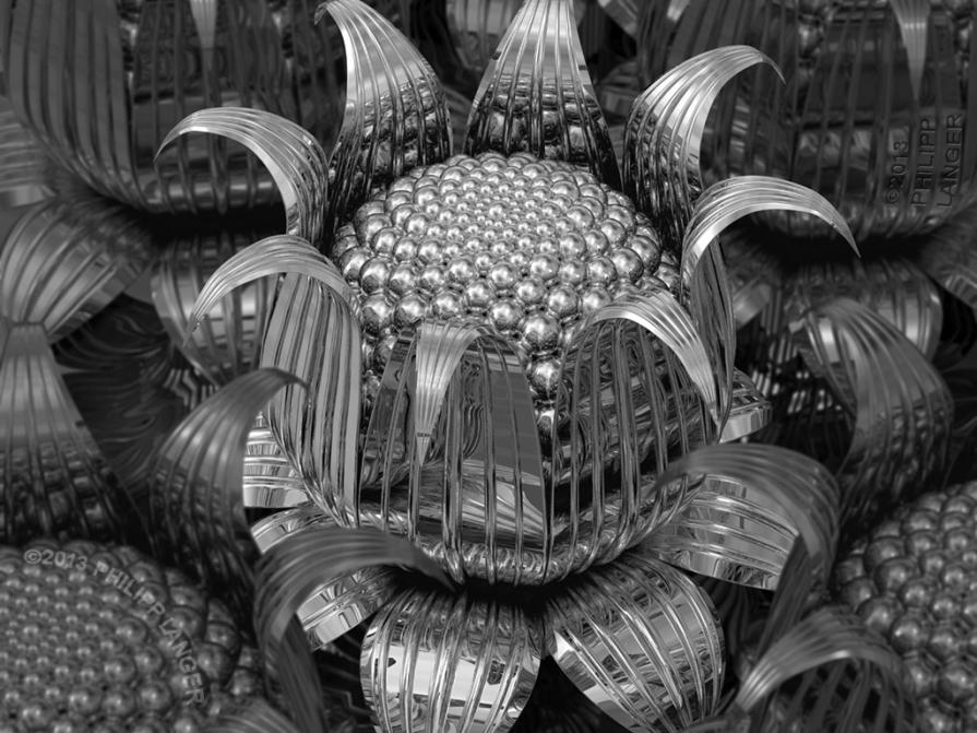 Metallic Blossom III