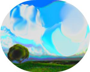 il cielo consola la solitudine