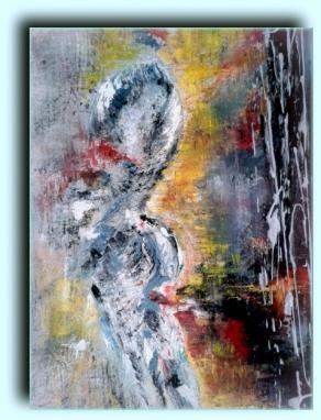 Nudo al tramonto dei pensieri