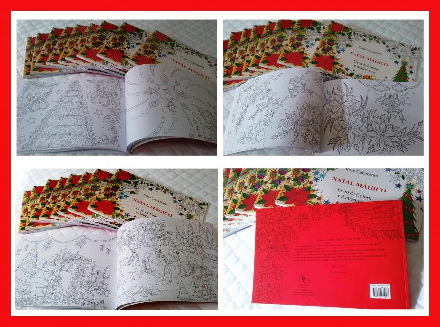 LIVRO DE COLORIR NATAL MAGICO