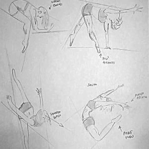 Bozzetto dell'idea iniziale