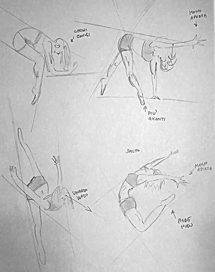 Bozzetto dell'idea iniziale