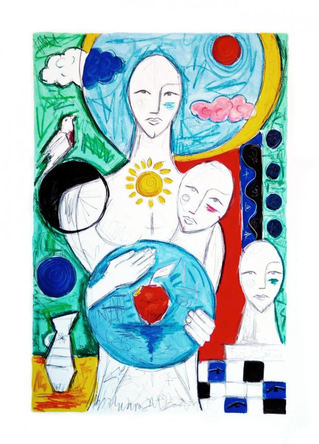 Dal tuo ventre 70x50 Francisco Garden 