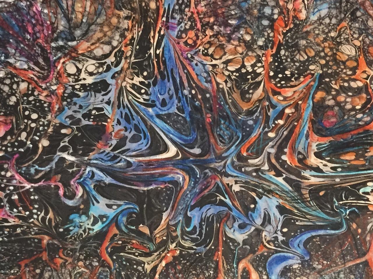 Stormy atmosphere between left and right