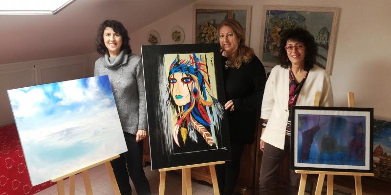 RESERVED TO ARTISTS ... AND NOT ONLY ... "APERITIFY WITH .. ART" ... next May 6th, 2018 in SpaziOfficina, Nuovo Salario in via Montaione n.38 Rome ..With information on the next exhibition and Eventi ...I would like to organize .... 