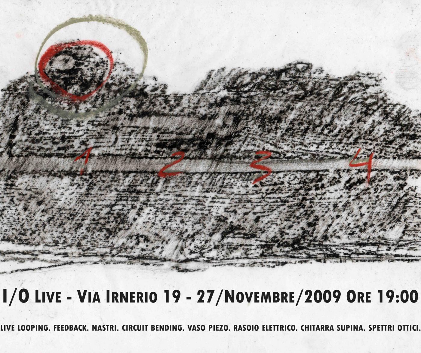 I/O live - esperimento audiovisivo per appartamento