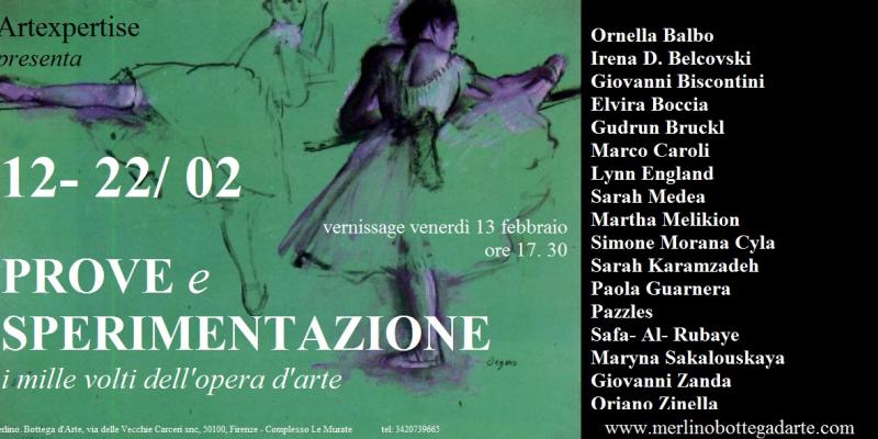 Prove ed Esperimenti. Dalle bozze alle opere