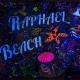 LOGO RAPHAEL BEACH- ILLUIMINAZIONE AL BUIO DIPINTO SU COMMISSIONE INNOVAZIONE TECNICA LOGO RAPHAEL BEACH- ILLUIMINAZIONE AL BUIO DIPINTO SU COMMISSIONE INNOVAZIONE TECNICA