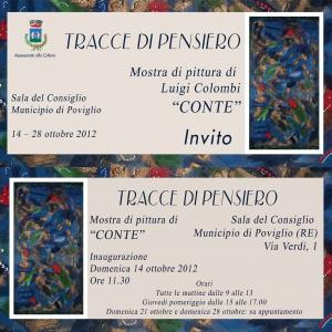Luigi Colombo Conte - Tracce di pensiero