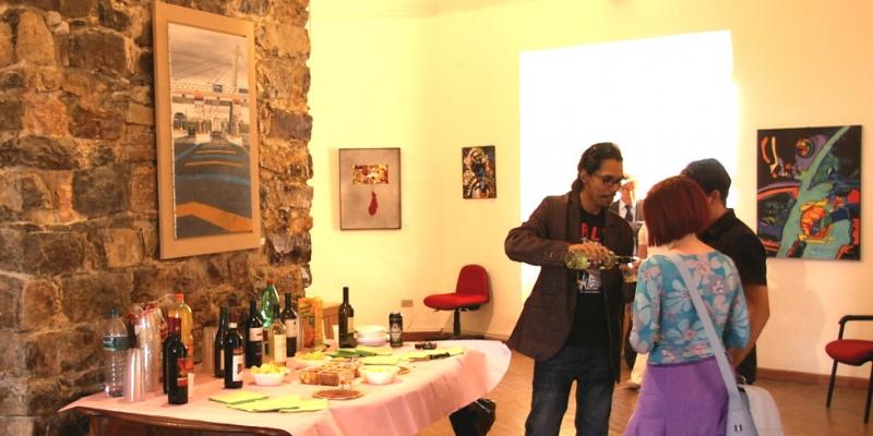 Inaugurazione mostra New edge of contemporary painting