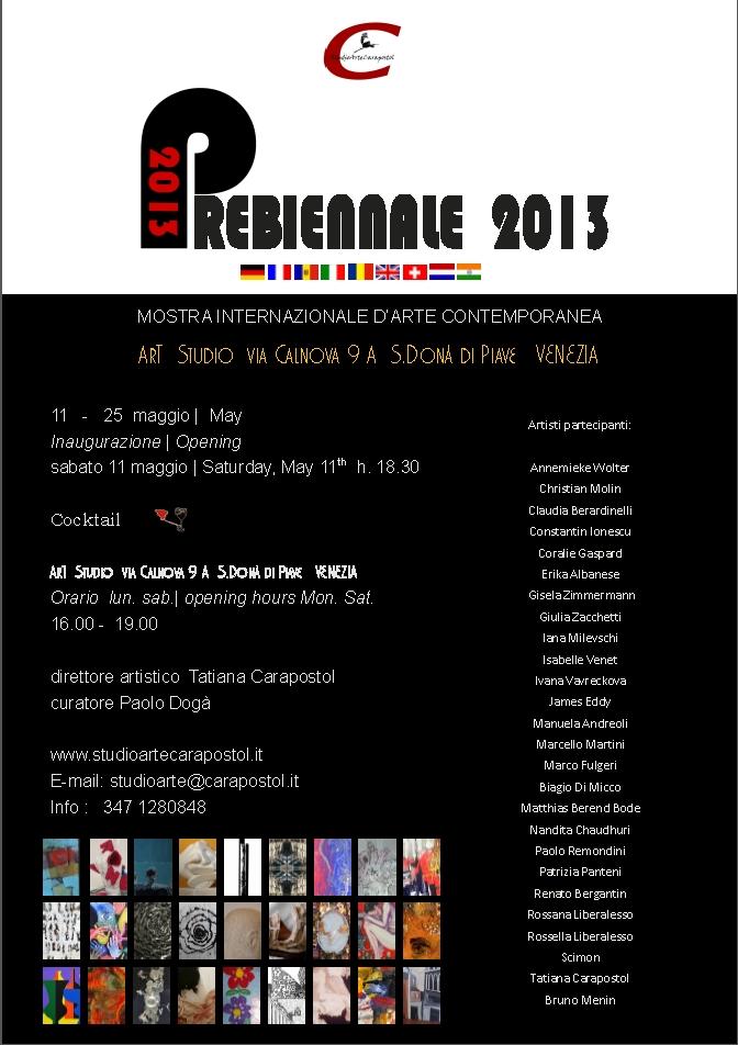 PREBIENNALE 2013