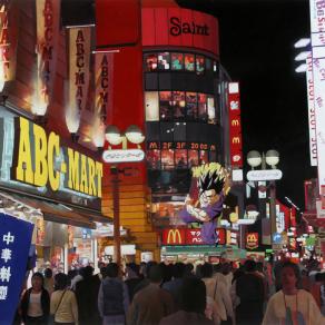 Here I've a better view! - Vincitore secondo Premio Concorso Nazionale Pittura e Scultura Città di N