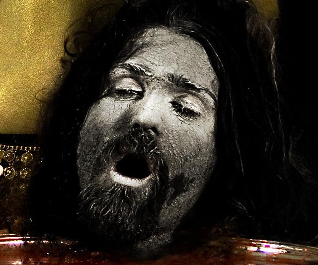 Salomé e la testa del Battista - particolare