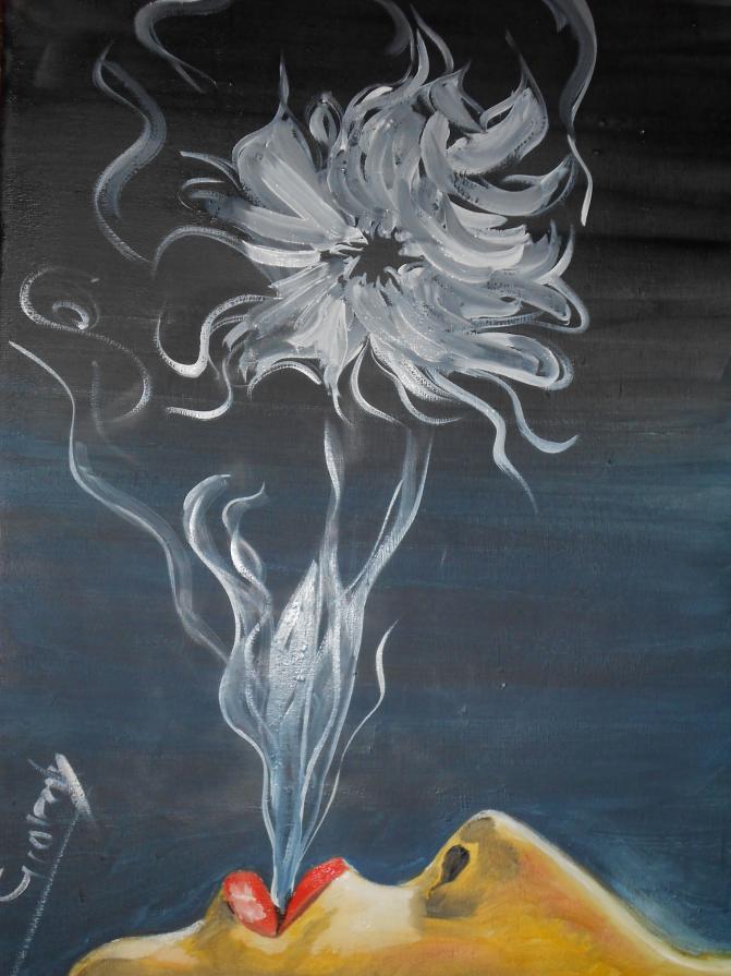 fumo e fiori
