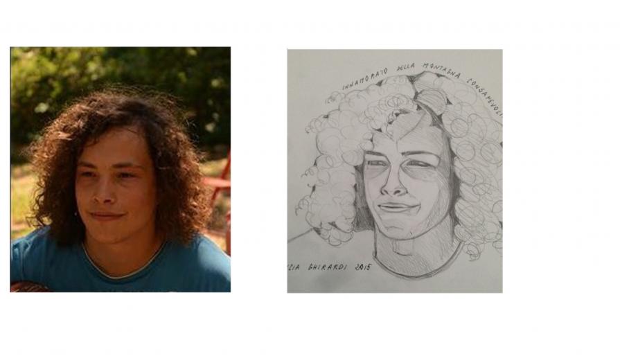 Dalla fotografia al disegno: innamorato della montagna consapevolmente