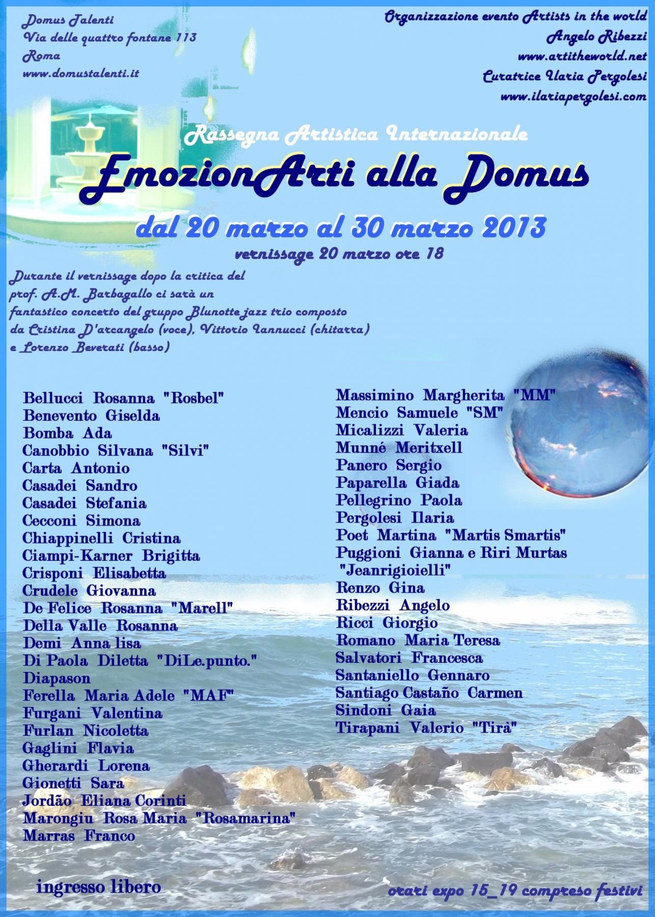 EmozionArti alla Domus