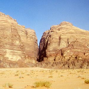 Giordania. Deserto e pietre