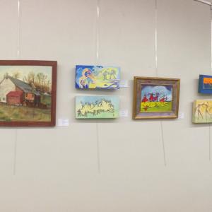 Carla Strozzieri partecipa nel gruppo "Artworks Collective" mostra d'arte presso Ambler, PA.