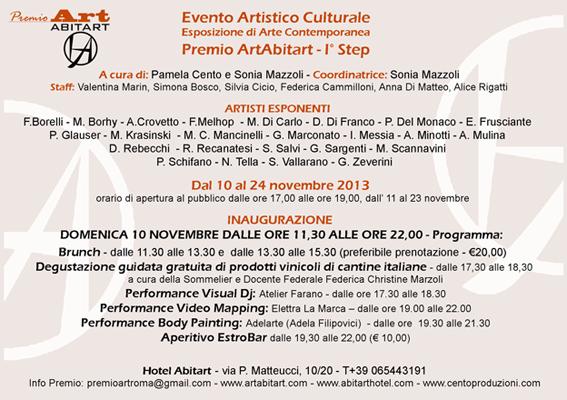 Art Abitart Premio primo step espositivo