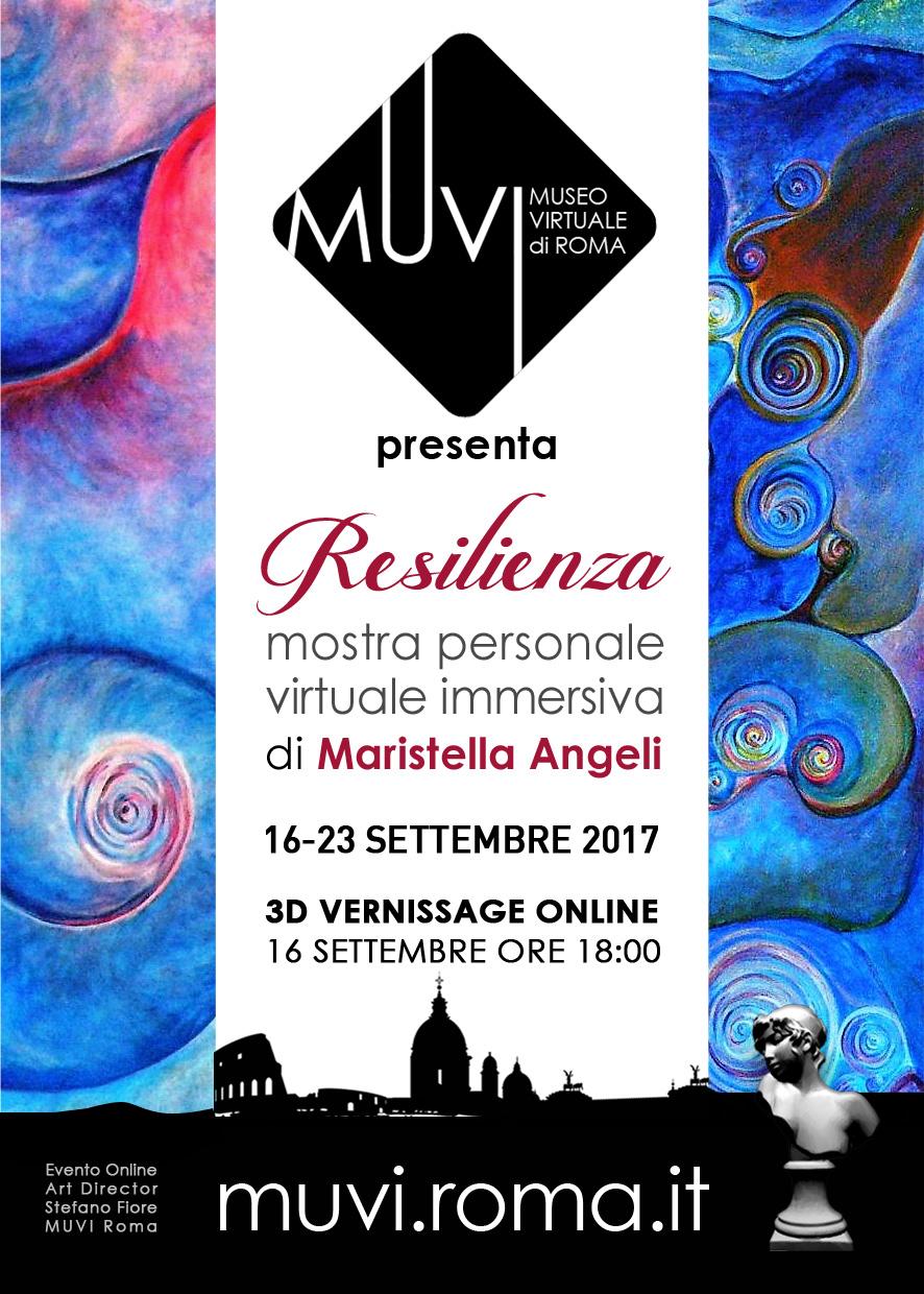 "Resilience", virtual vernissage by Maristella Angeli
