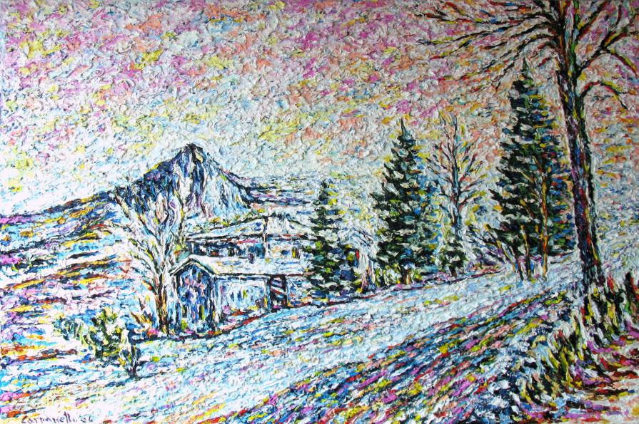 Nevicata a Rocca Malatina II