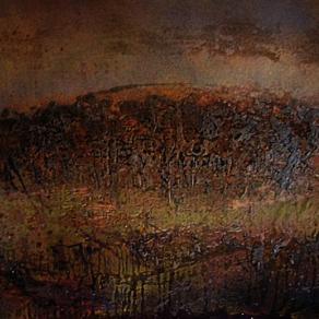 Imbrunire sul Monte Calvo.